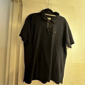 RAG & BONE Men’s XL Black Polo